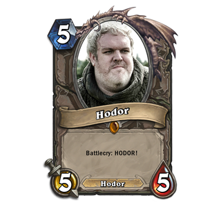 Illustration for article titled Game of Thrones Characters Would Break Hearthstone